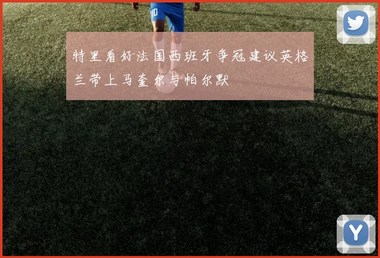 特里看好法国西班牙争冠建议英格兰带上马奎尔与帕尔默